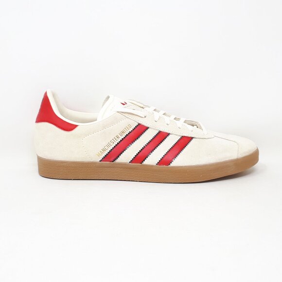 Adidas Gazelle Terrace Manchester United Mens Size 9.5 US Shoe Sneaker JS3040 - Picture 1 of 12